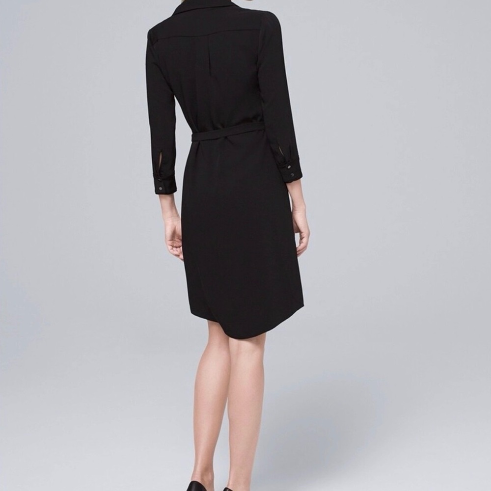 WHBM Petite Shirt Dress - Picture 3 of 14
